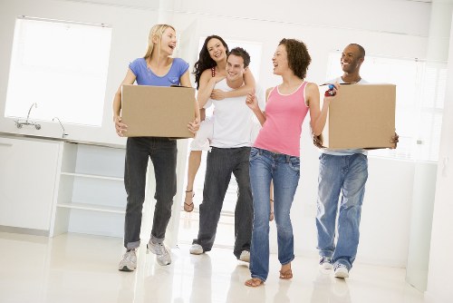 Man with van service helping with a local move in Ruislip