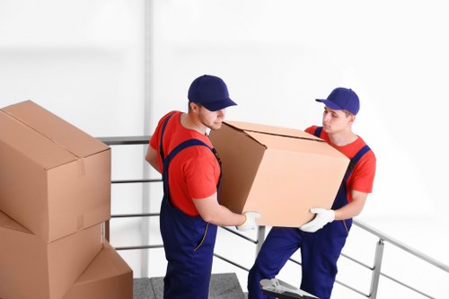 Local removals service navigating residential access in Ruislip