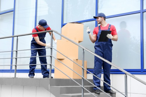 House movers planning a residential move in Ruislip