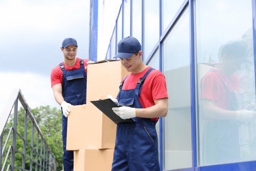 Packing materials and prepared boxes for a Ruislip move