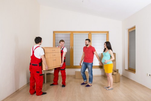 Man and van supporting a flat move near Ruislip