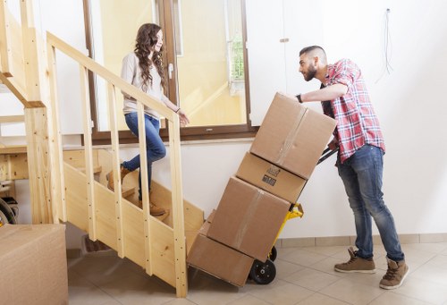 Furniture protection during a removal in Ruislip