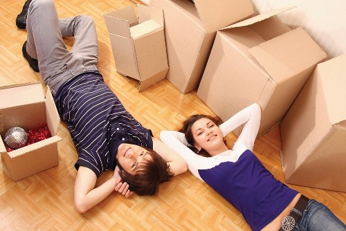 Local moving vehicle helping with home removals in Ruislip