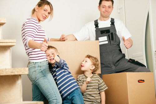 Packing and transport of office equipment for a Ruislip relocation